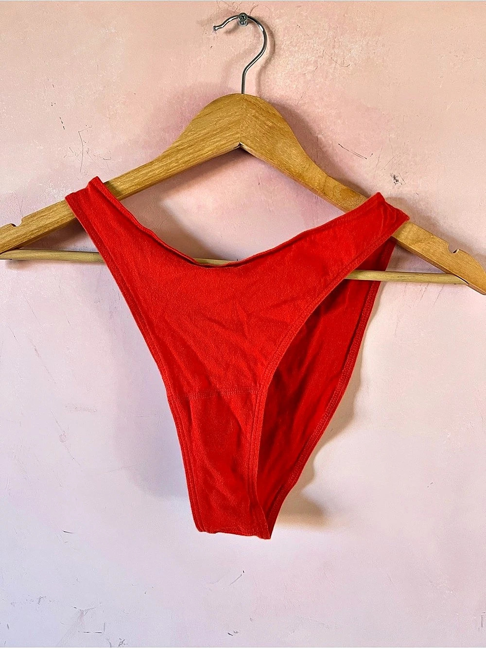 Pansy Red underwear Set - Picture 2 of 5